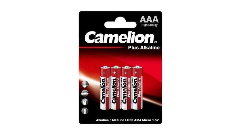 Camelion AAA Alkaline LR03 AM 4 Micro 1.5V