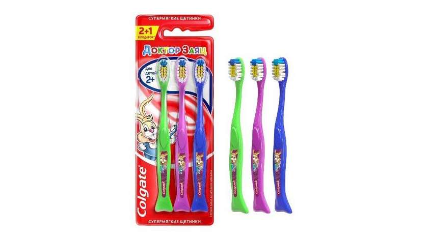 Kids Toothbrushes 2+1