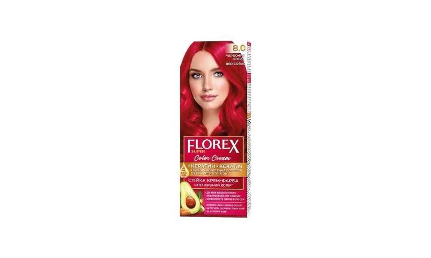 Florex 8.0 Coral Hair Dye
