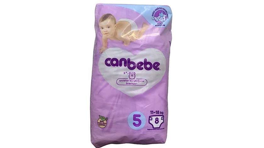 Canbebe #5 11-18 kg 8pcs