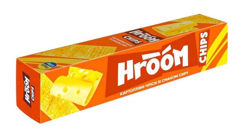 Hroom Cheese Flavored Chips 50g