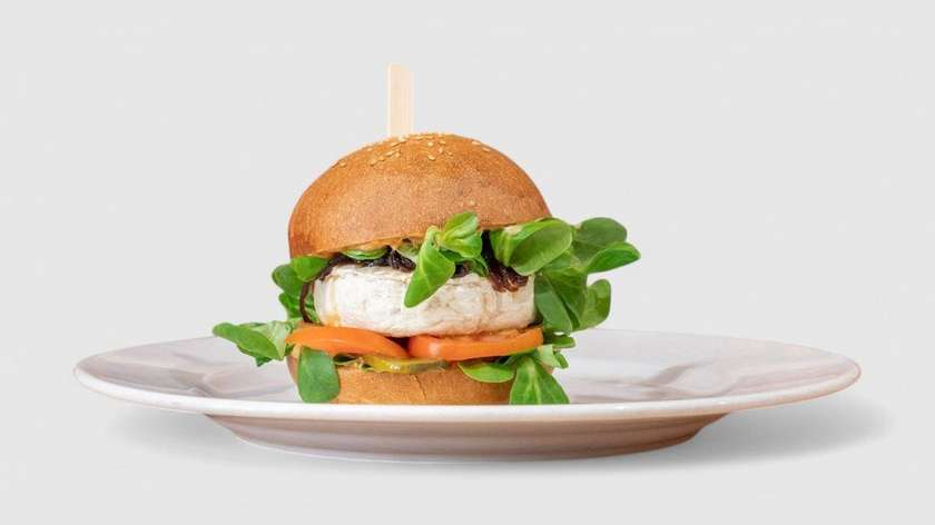 Burger s Grilovaným Hermelínem