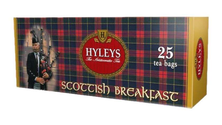 Hyleys Black Tea Scottish Breakfast 25 Bags