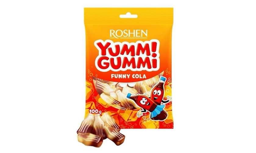 Yumm! Gummi Funny Cola Jelly Candy 70g