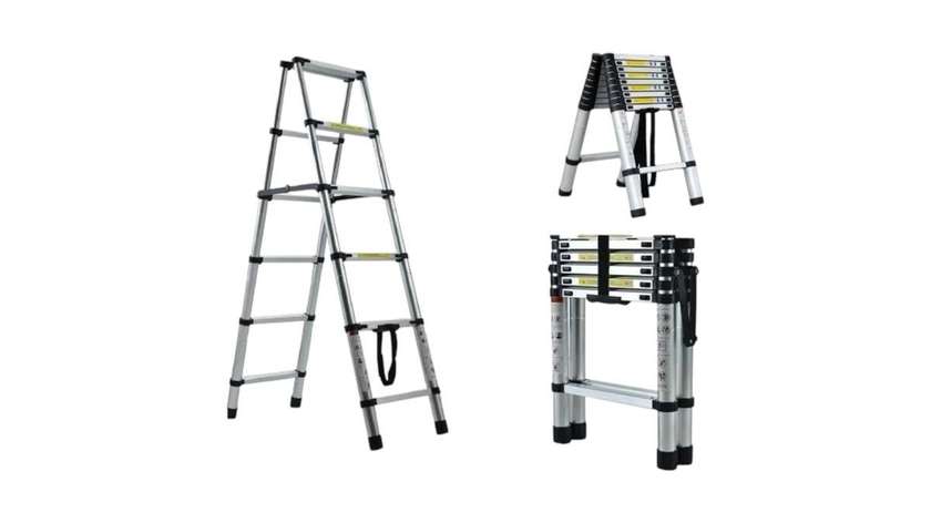 Telescopic Ladder, Extendable to 3.20m