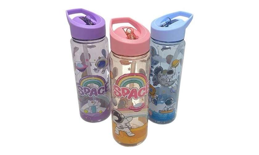 Plastic Water Bottle - Purple (1 piece)