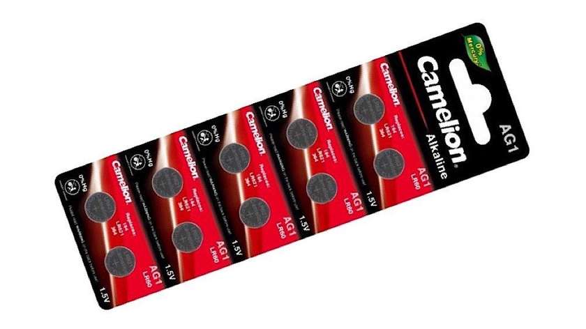 Camelion Alkaline Button Battery AG1