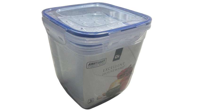 Plastic Storage Container Set (3 pcs)