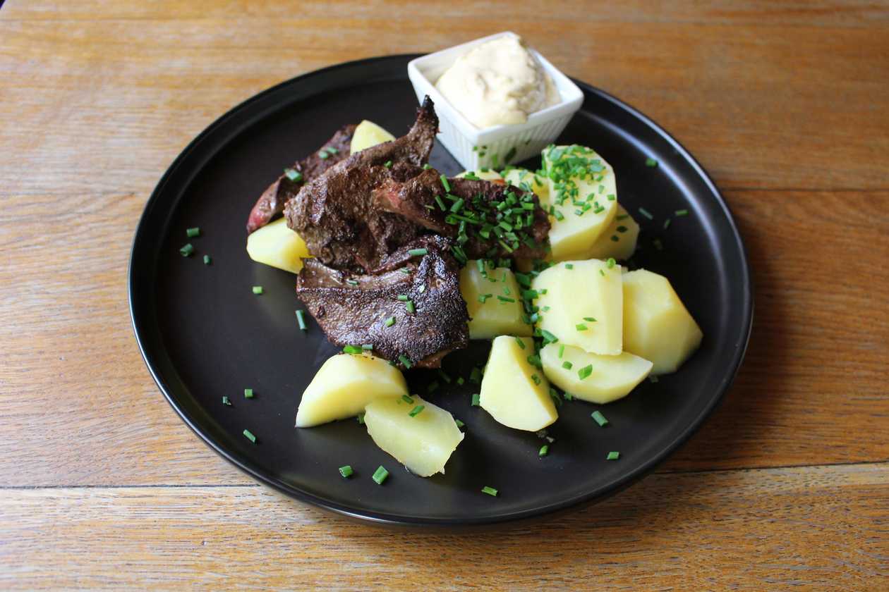 English Pork Liver on the Grill