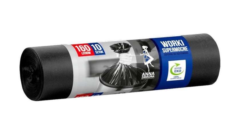 Superstrong Garbage Bags 160L 10pcs