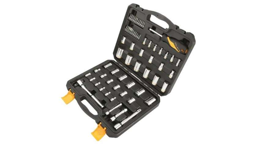 TOLSEN TOL1448-15395 Wrench Socket Set 65 pcs 1/4''-3/8''-1/2''