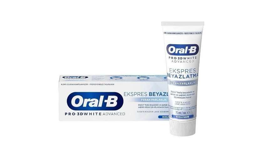 Oral B Toothpaste Express Whitening Fresh Glow 75ml