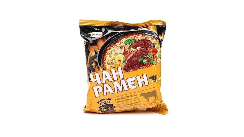 Dosirak Chan Ramen Beef Flavored with Spices 120g