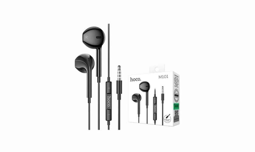 HOCO M101 Earphones with microphone 3,5mm - Black