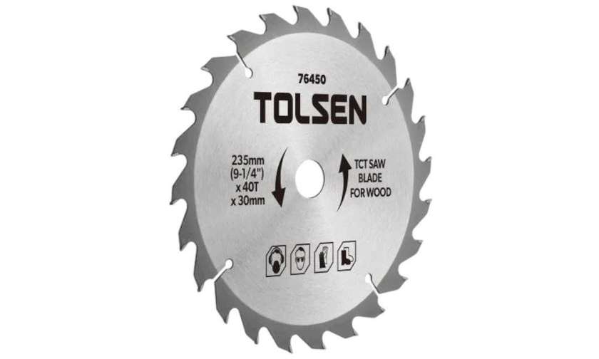 Tolsen tol1652-76430 Wood Cutting Metal Disc 185mm x 24TX