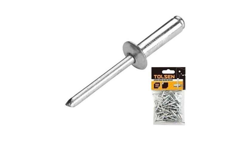 Tolsen tol243-43012 Aluminum Rivet (Bullets) 4.8x16mm