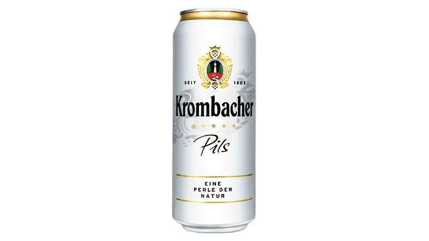 Krombacher Beer 0.5L Can