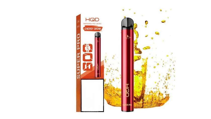 HQD Super Pro Energy Drink 600 Puffs