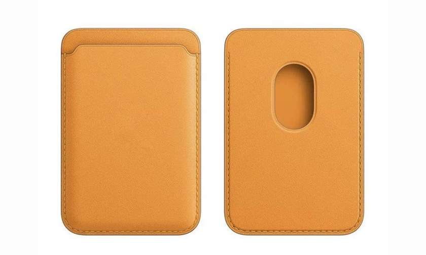 iPhone Leather Wallet (MagSafe) Mustard