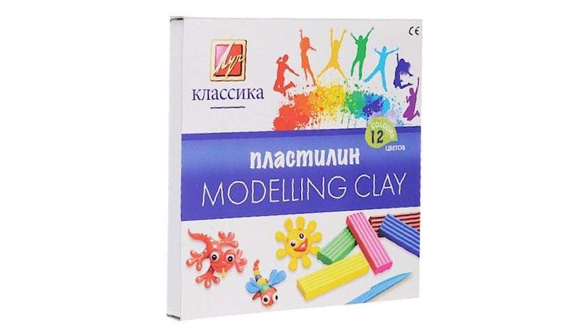 12 Color Modeling Clay