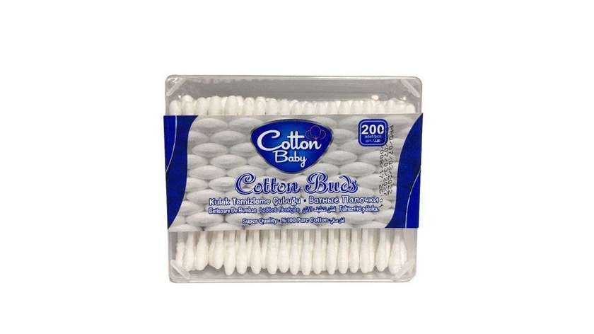 Cotton Baby Ear Sticks 200pcs