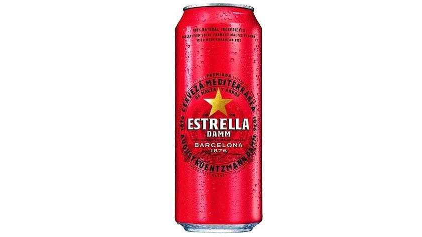 Estrella Damm Beer 0.5 Can