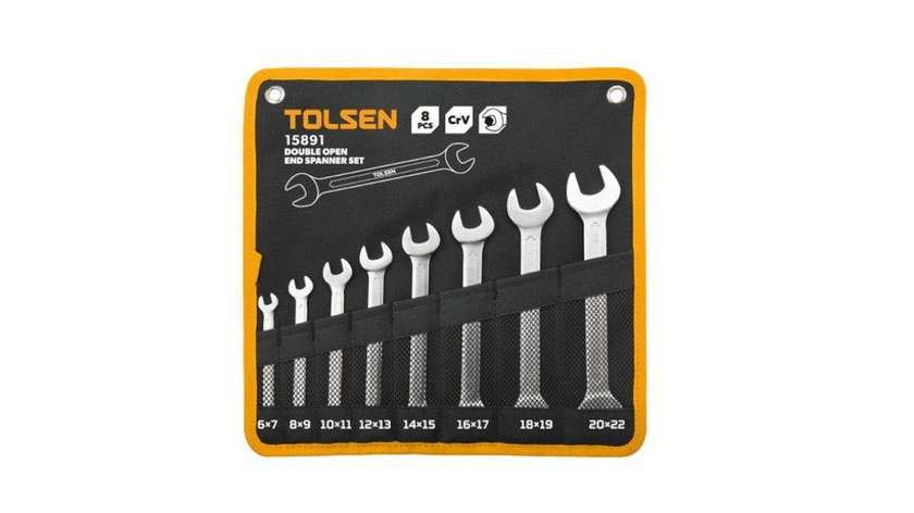 TOLSEN TOL1934-15891 Wrench Set, 8-Piece