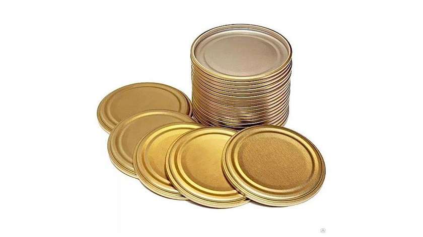 Metal canning lid, 1 lid