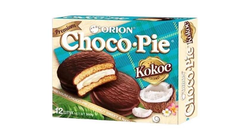 Choco-pie Coconut 12-pack