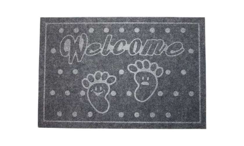 Grey Welcome Mat