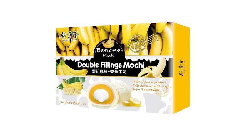 Double Filling Mochi with Banana Milk 180g