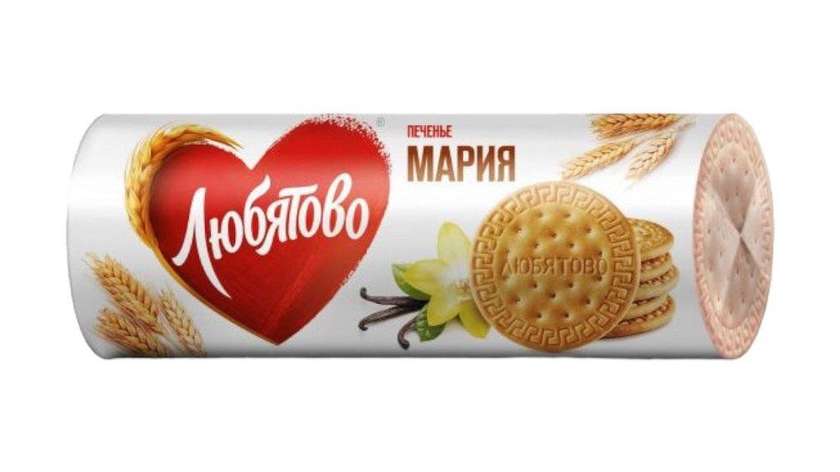 Liubyatovo Biscuit Maria Vanilla Flavored