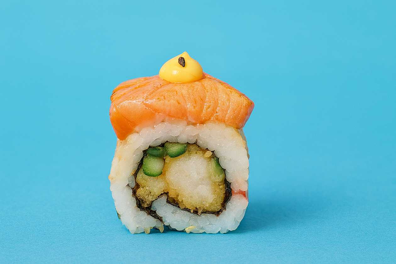 Aburi Salmon Roll, 8 Pieces