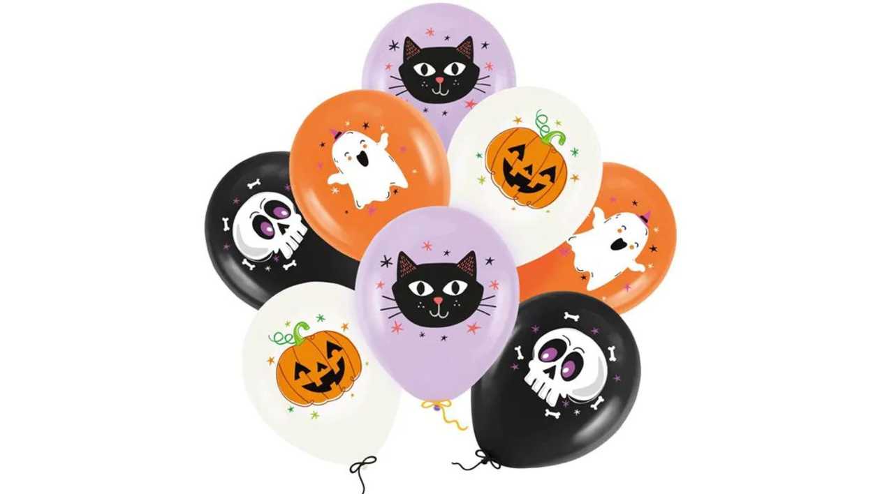 HALLOWEEN FUN balloon set (8pcs)