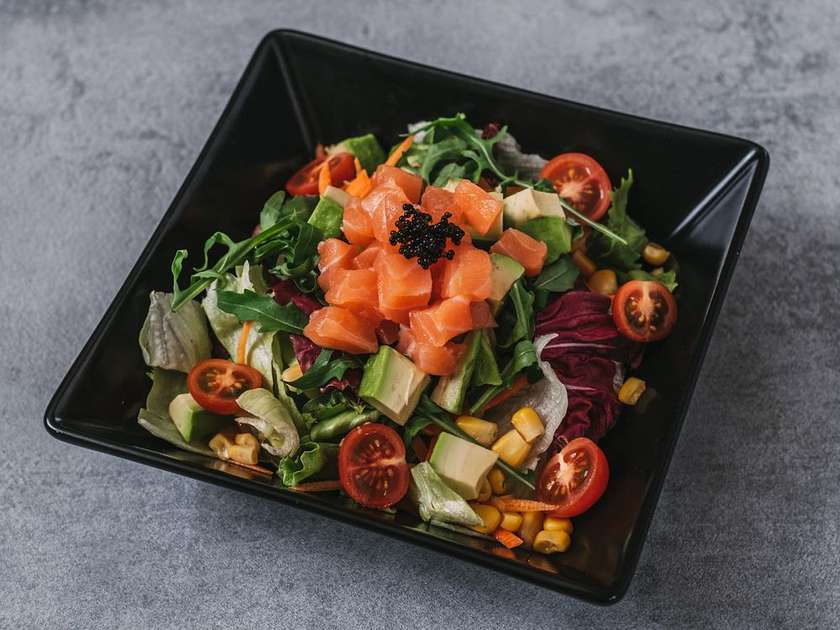 Avocado Salmon Salad