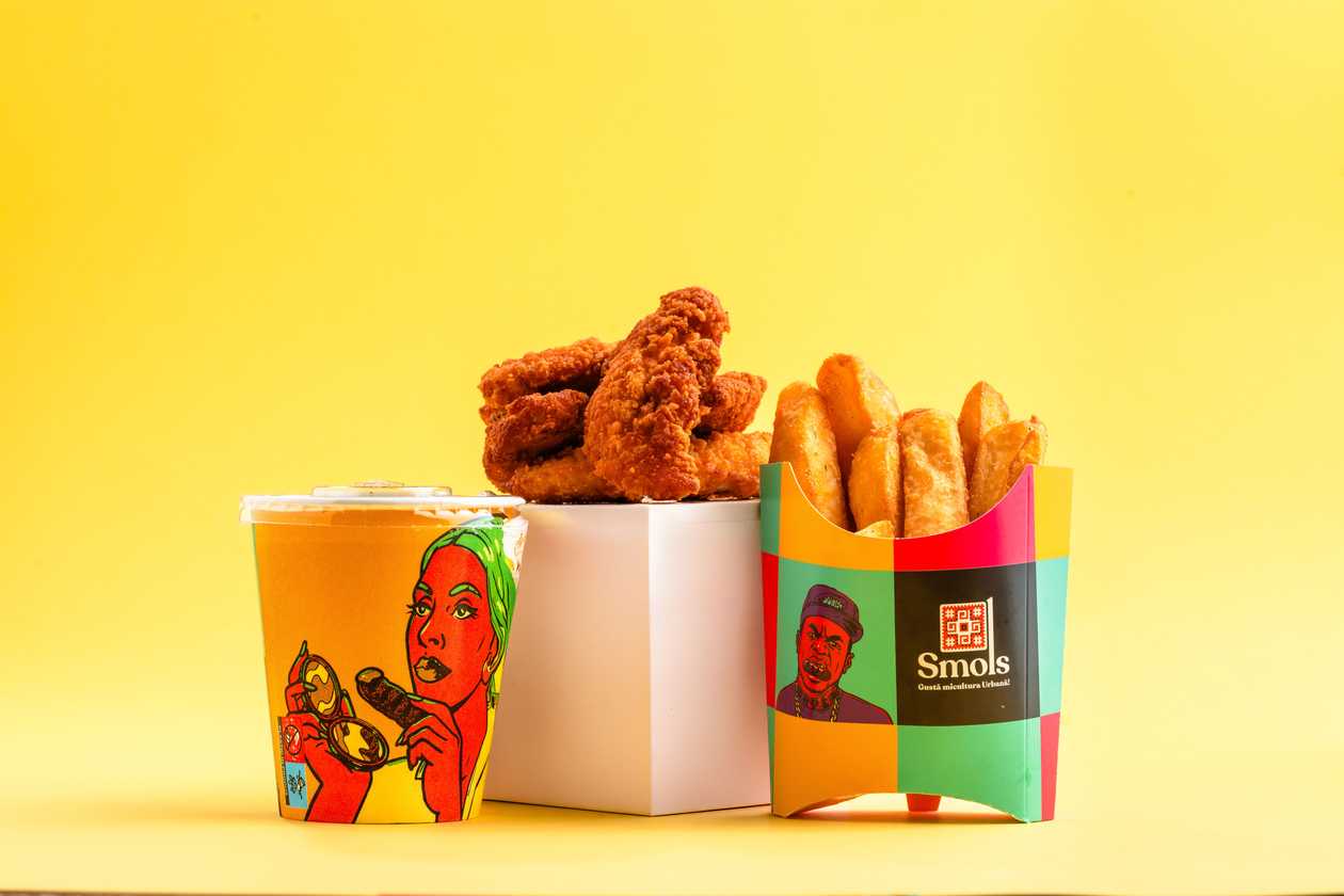 Smols 5 Strips Meal - Spicy or Non-Spicy