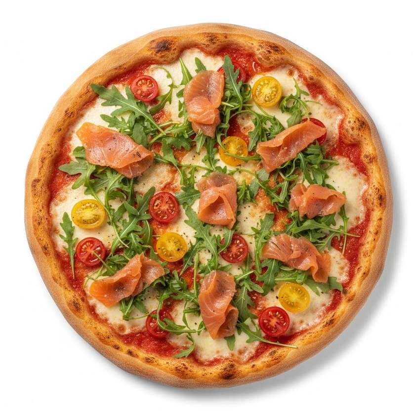 Pizza all Salmone
