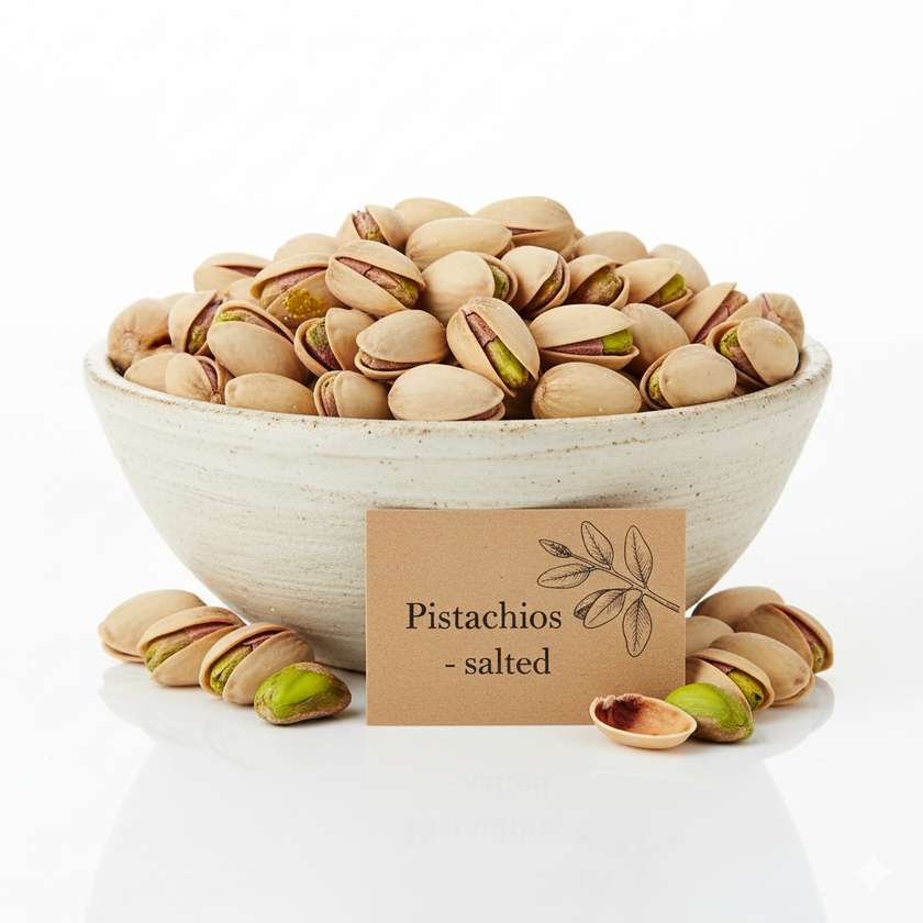 Pistachios - salted