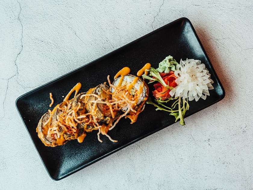 Fried California Futo Maki Roll