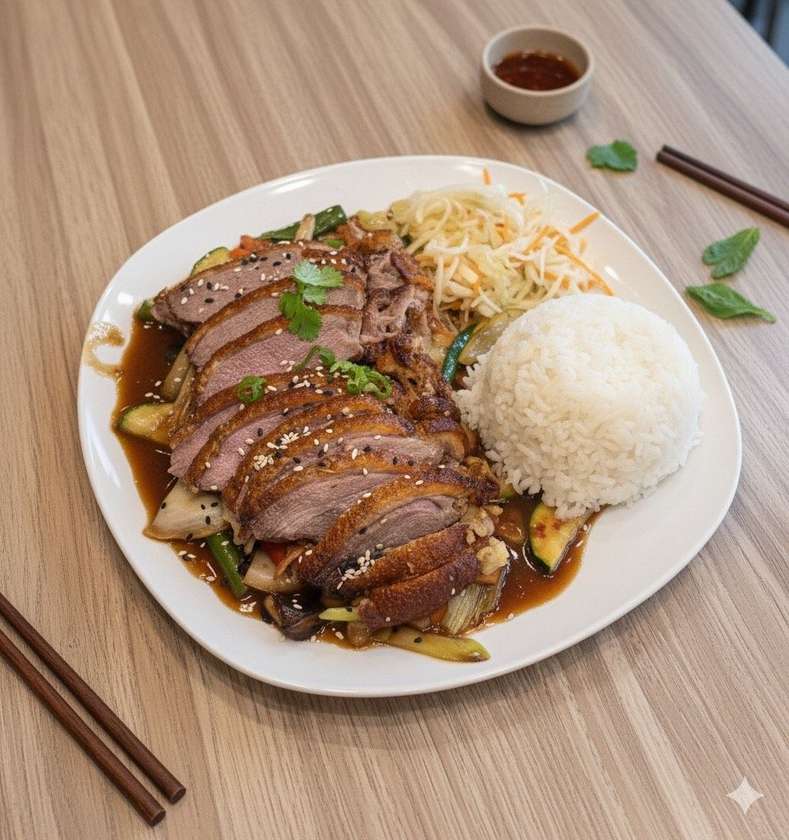 Kaczka w Sosie Teriyaki