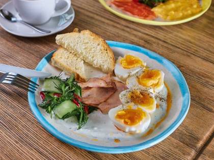 Turkish Eggs with Smoked Fillet