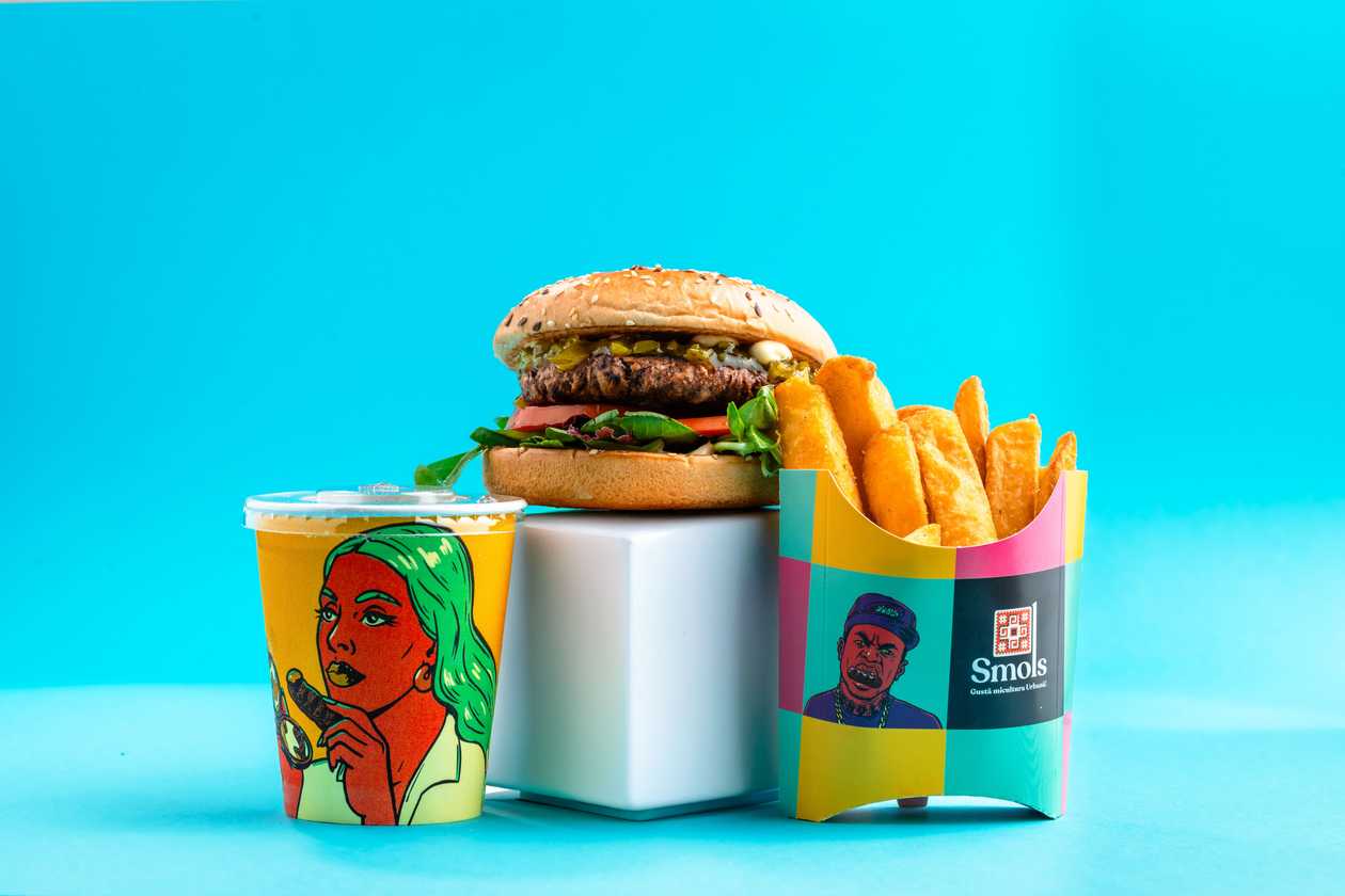 Vegan Burger Meal