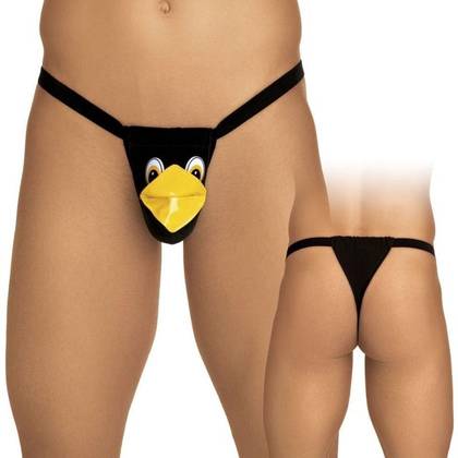 Men's Funny Bird String Thong 6542, OS