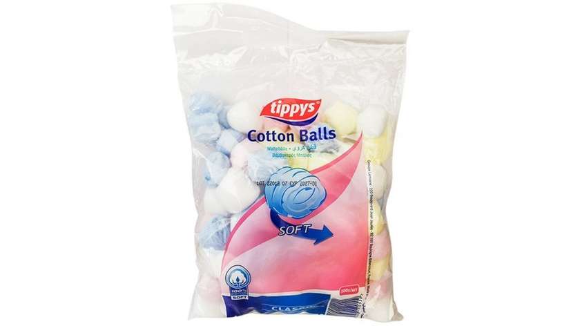 Tippys Cotton Balls 100Pcs