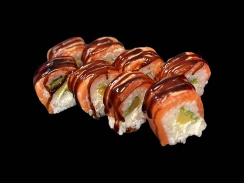 Uramaki Salmon Roll