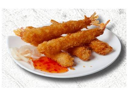 Fried Shrimp with Spicy Japanese Mayonnaise (5 PCS)
