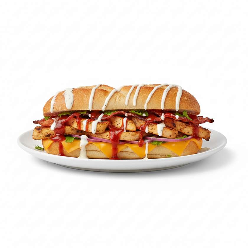 Chicken Bacon Bbq Sub