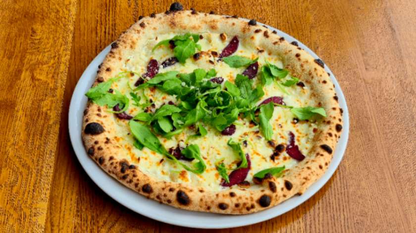 Gorgonzola with pear