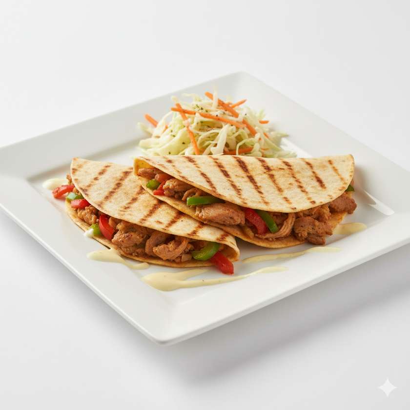 Quesadilla with pork