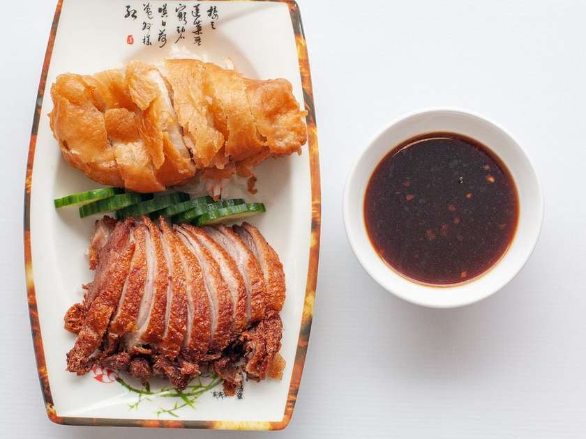 Fragrant Crispy Duck and Chicken